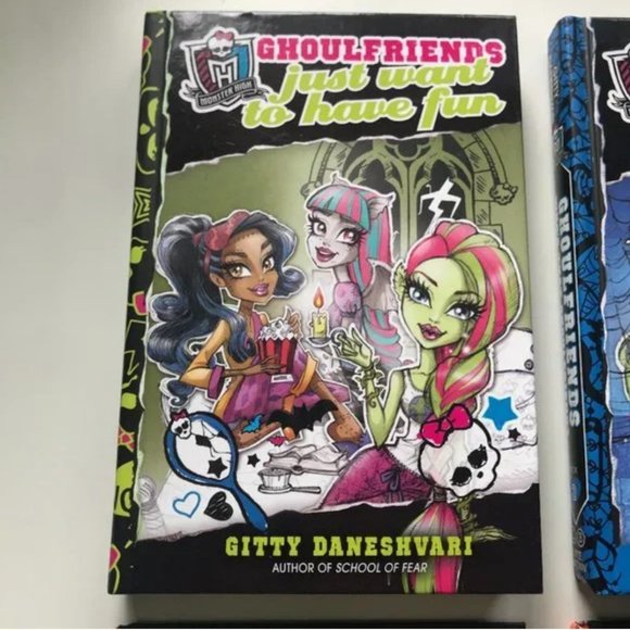 ❤️‍🔥 2 For $30 ❤️‍🔥 Monster High - Ghoul School Books #2, #3, #4, #4.5 - Picture 2 of 16